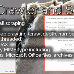 Web Crawler and Scraper for Files and Links