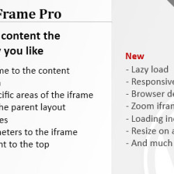 Advanced iFrame Pro