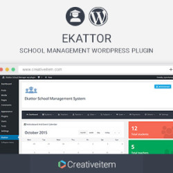 Ekattor School Manager Wordpress Plugin v1.1