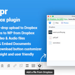 Dropr - Dropbox Integration plugin for WordPress