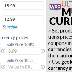 WooCommerce Ultimate Multi Currency Suite v1.6.1