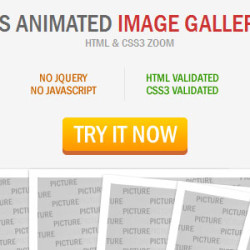 CSS Animated Image Galleries