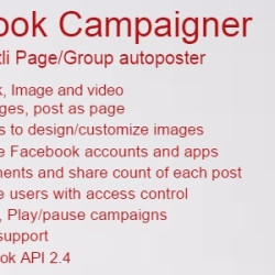 Facebook Campaigner – Facebook Autoposter