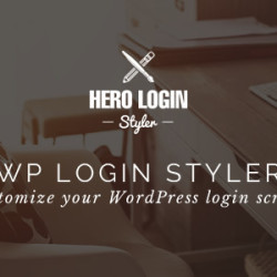 Hero Login Styler v1.1.5 - WP Login Screen Customizer