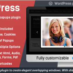 PopupPress v2.1.8 - Popups with Slider & Lightbox for WP