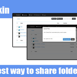 Kotakin - self hosted file sharing