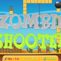 Zombie Shooter - HTML5 Game + Mobile (Capx)