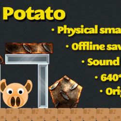 Angry Potato html5 game