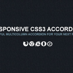 CSS3 Vertical & Horizontal Accordion