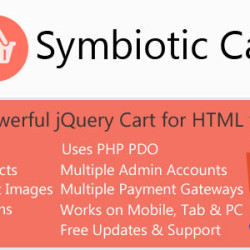 AJAX Cart for HTML websites with Orders & Invoices