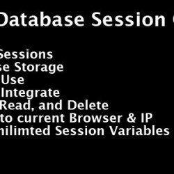 PHP Database Session Class