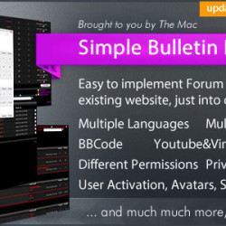Simple Bulletin Board v4.2