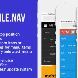 MOBILE.NAV v1.5.3 - Responsive menu wordpress plugin