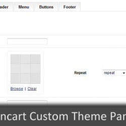 Custom Themes Panel Opencart Module