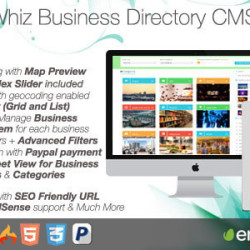 WhizBiz - Business Directory CMS