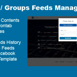 Facebook Pages / Groups Posts Manager Pro