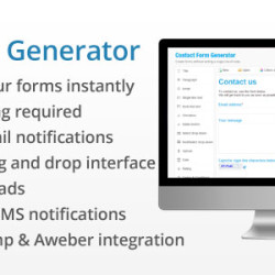 Contact Form Generator v2.6 - Form Builder