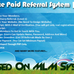 Ultimate Paid Referral System