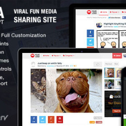 Ninja Media Script v1.5.1 - Viral Fun Media Sharing Site