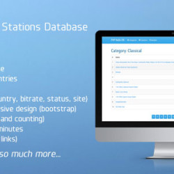 PHP Radio Stations Database