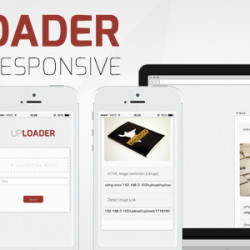 Easy and Responsive Image Uploader