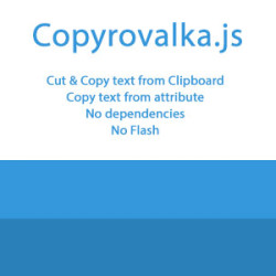 Copyrovalka.js - Web Clipboard