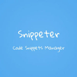 Snippeter - Code Snippets Manager