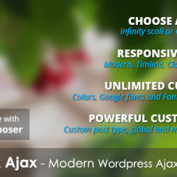 Quick Ajax v2.3.1 - Modern Wordpress Ajax Query Posts