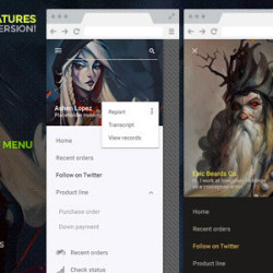 Morph: Customizable Fly-Out WordPress Menu