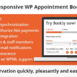 Bookly v8.0 - Responsive WordPress Booking and Scheduling Plugin