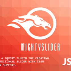 mightySlider - Responsive Multipurpose Slider