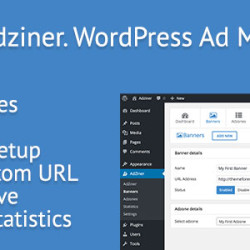 Adziner v1.2 - WordPress Advertising Manager Plugin