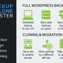 WordPress Backup & Clone Master v2.0.2