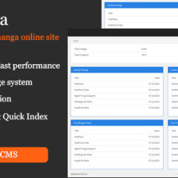 Fire Manga - Php Manga Site Builder System