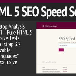 HTML 5 SEO Speed Script - No Server Required