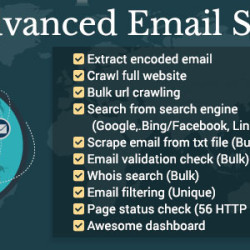 Advanced Email Scraper