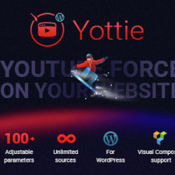 Yottie v1.2.1 - YouTube Channel WordPress Plugin