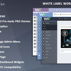 WordPress Admin Theme v4.0