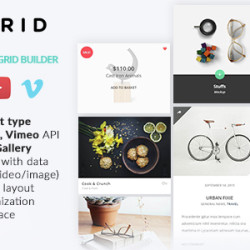 The Grid v1.5.0 - Responsive Wordpress Grid Builder