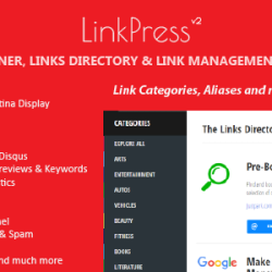 LinkPress Pro - Advanced URL Shortener, Links Directory & Link Management Platform