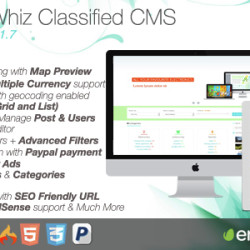 WhizClassified v1.7 - Classifieds CMS