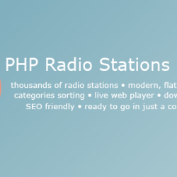 PHP Radio Stations Database v1.4