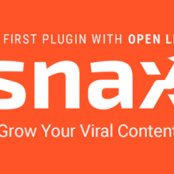 Snax v1.1 - Viral Front-End Uploader