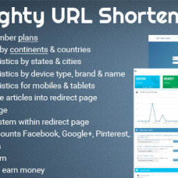 Mighty URL Shortener | Short URL Script