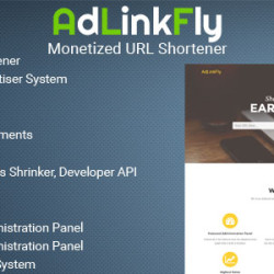 AdLinkFly - Monetized URL Shortener