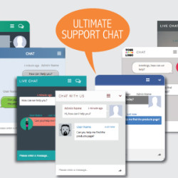 Ultimate Support Chat - PHP Live Chat