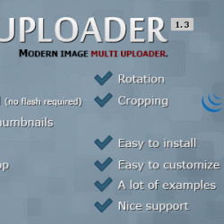 OrakUploader - Modern Image Multi Uploader