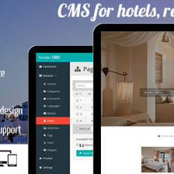 Panda Resort 2 - CMS for hotel - Booking system