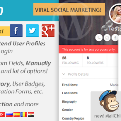 UserPro v3.7.1 - User Profiles with Social Login