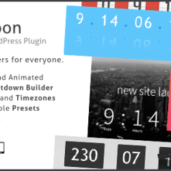 Soon Countdown Pack v1.8.1 - Responsive WordPress Plugin